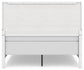 Binterglen Queen Panel Bed with Mirrored Dresser and Chest
