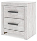 Cayboni King Panel Bed with Mirrored Dresser, Chest and Nightstand