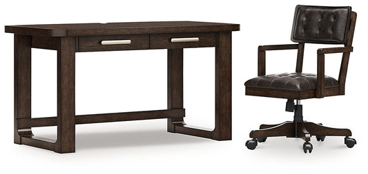 Ashley Express - Breckington Home Office Desk with Chair