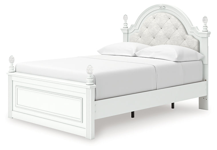 Kozlani Full Upholstered Panel Storage Bed