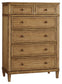 Sharlance King Upholstered Panel Bed with Mirrored Dresser and Chest