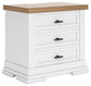 Ashbryn California King Panel Storage Bed, Dresser, Mirror and Nightstand