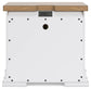 Ashbryn California King Panel Storage Bed, Dresser, Mirror and Nightstand
