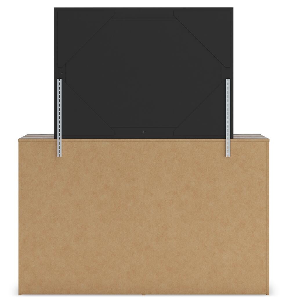 Graystorm Full Panel Bed, Dresser, Mirror, Chest and Nightstand