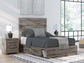 Urbanoore Full Panel Bed with Storage, Dresser and Mirror