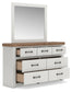 Savonport Twin Panel Storage Bed, Dresser and Mirror