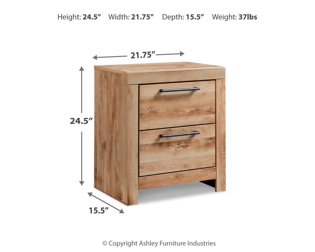 Hyanna King Panel Storage Bed with 1 Under Bed Storage Drawer, Dresser, Mirror, Chest and Nightstand