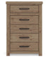 Garistyn Queen Panel Bed, Dresser, Mirror, Chest and Nightstand