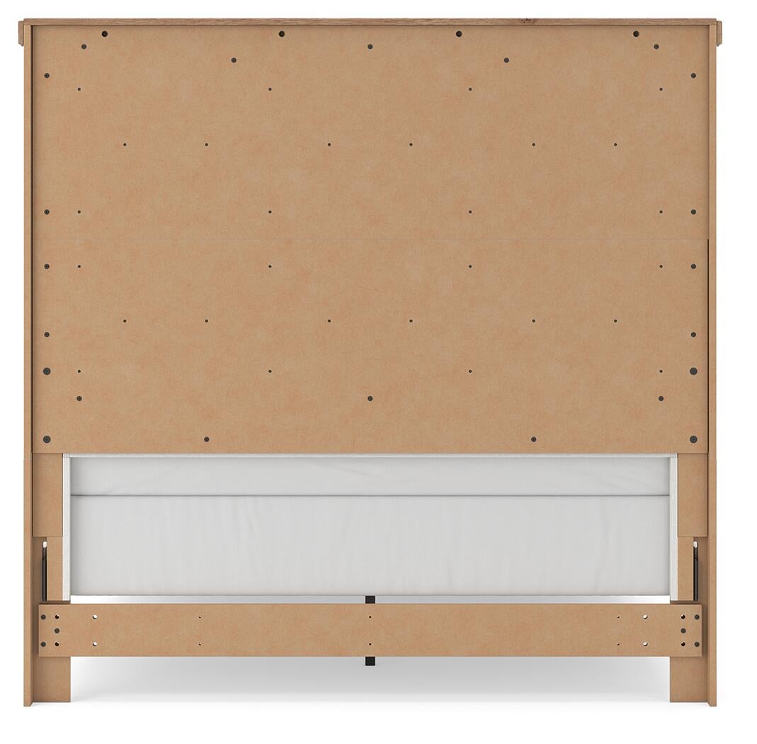 Savonport Queen Panel Storage Bed, Dresser and Mirror