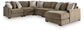 Camellia-Court 6-Piece Sectional with Chaise