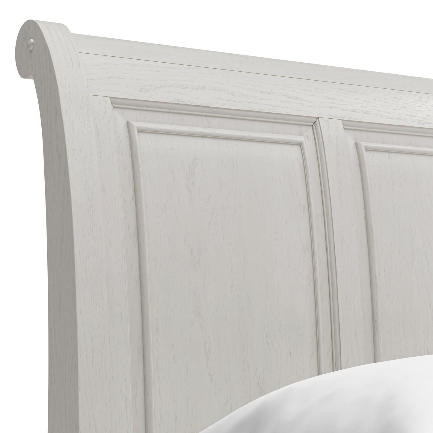 Robbinsdale California King Sleigh Bed with Storage with Mirrored Dresser
