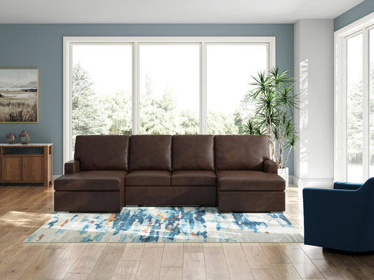 McDowlan 3-Piece Sectional with Double Chaise
