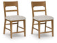 Ashley Express - Cabalynn Upholstered Barstool (2/CN)