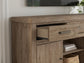 Garistyn XL TV Stand w/Fireplace Option
