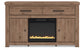 Garistyn 62" TV Stand with Electric Fireplace
