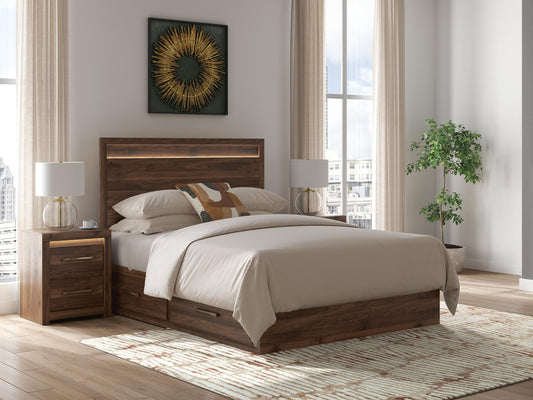 Janfyn Queen Panel Bed with Storage