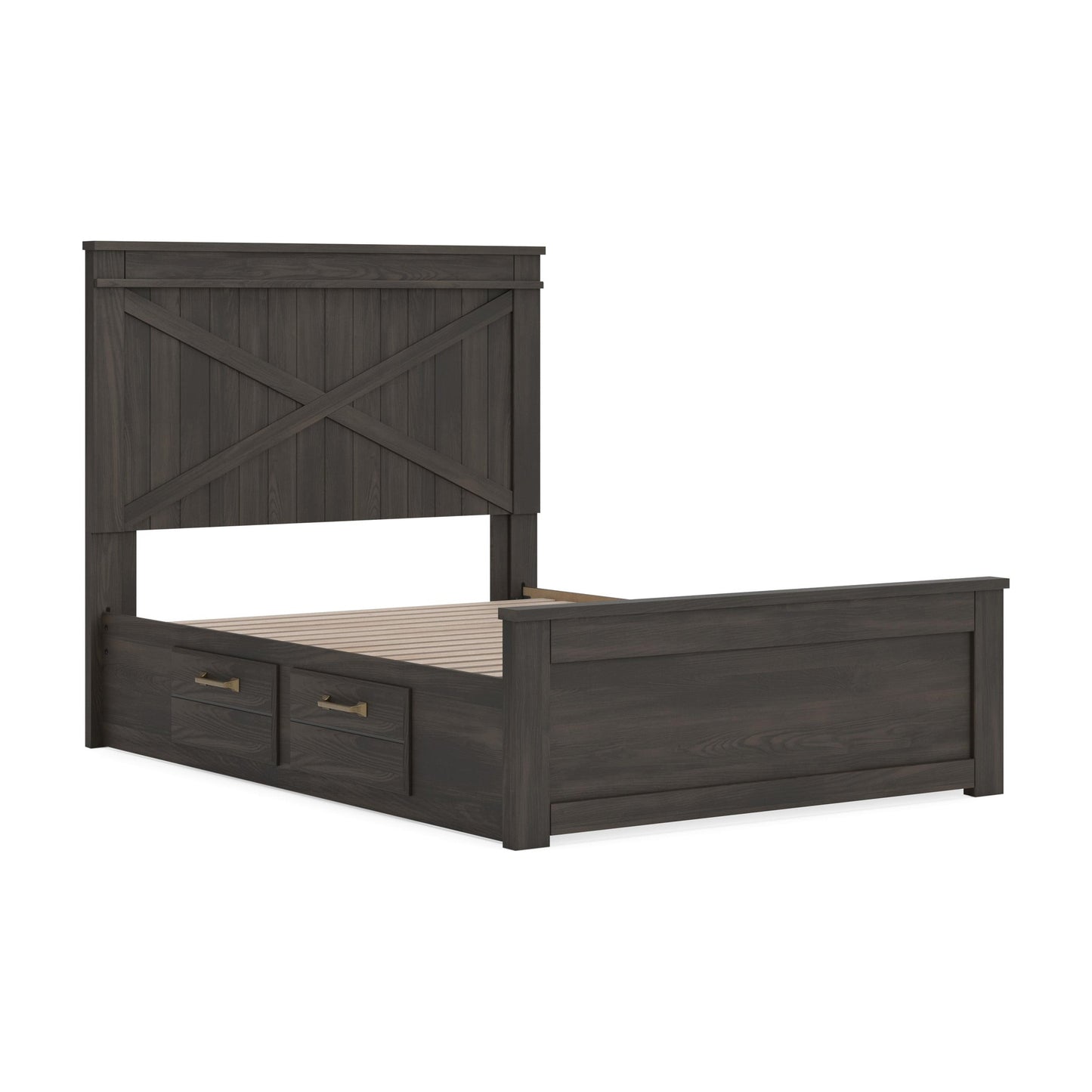 Ashley Express - Vonitta Bay Full Panel Bed with 2 Sided Storage