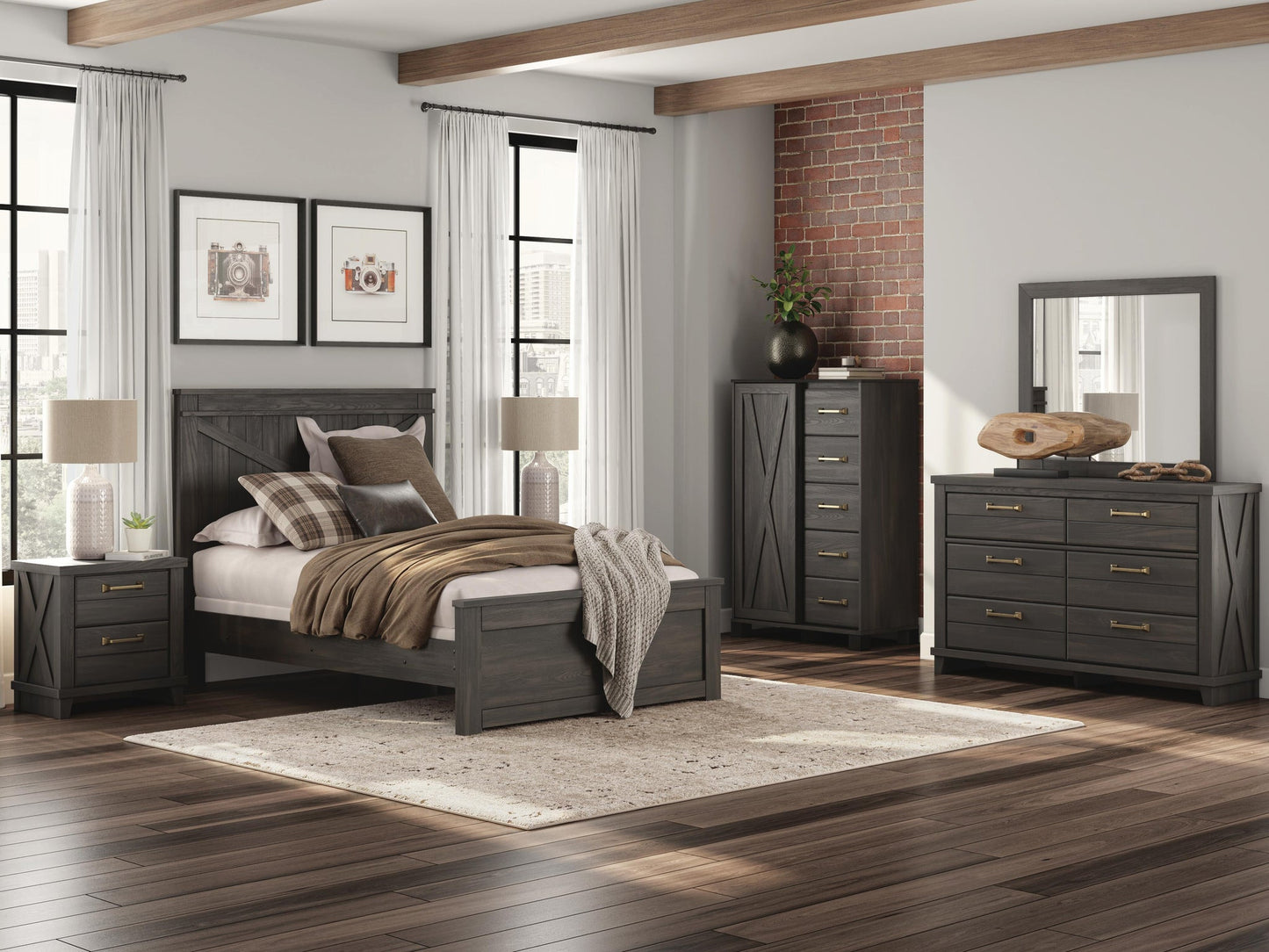 Ashley Express - Vonitta Bay Full Panel Bed
