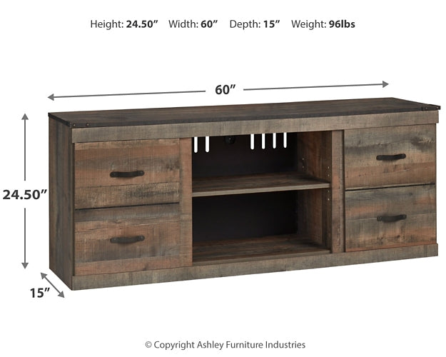 Ashley Express - Trinell LG TV Stand w/Fireplace Option