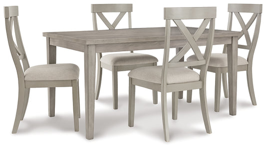 Ashley Express - Parellen Dining Table and 4 Chairs