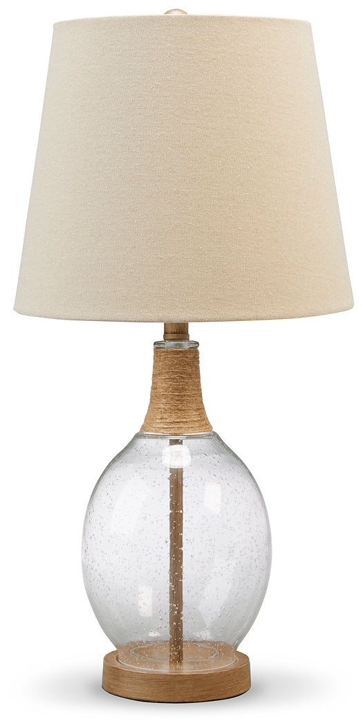 Ashley Express - Clayleigh Glass Table Lamp (2/CN)